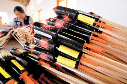 chinese fireworks Who invented Fireworks