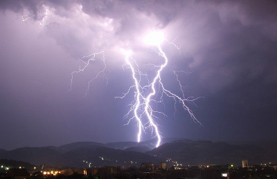 lightning storm Who invented Electricity