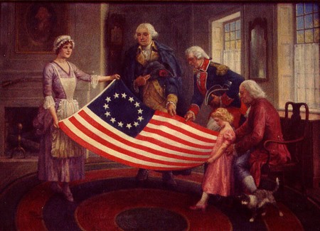 US Flag Creator Betsy Ross Who Invented the American Flag